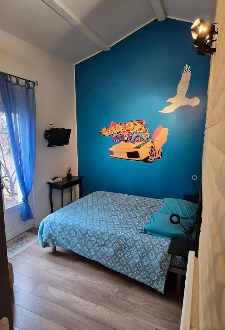 Chambre Independante 1 Lit 2 Pers Maison Calme ロマン・シュル・イゼール ゲストハウス